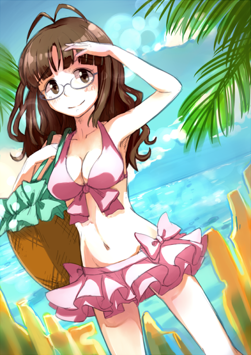 akizuki ritsuko (idolmaster) drawn by tanaka_(colorcorn)