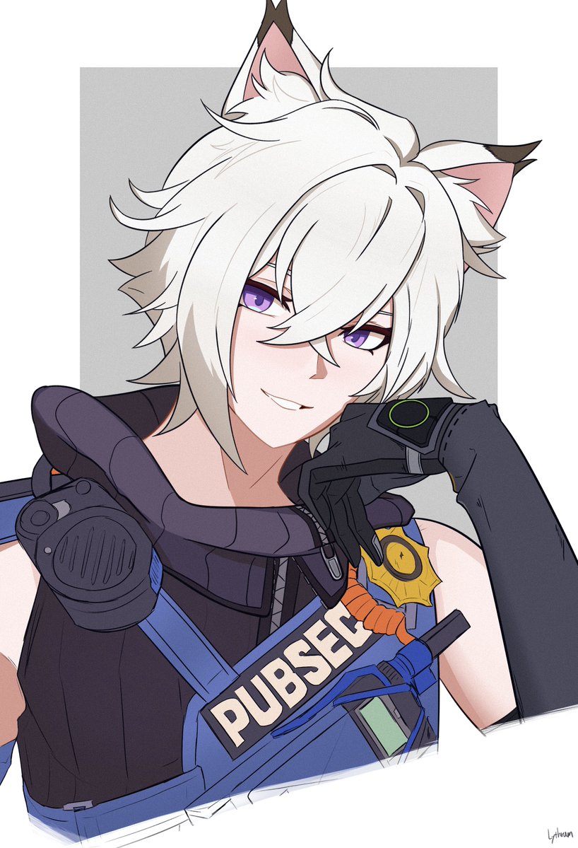 seth lowell (zenless zone zero) drawn by sun_lythrum