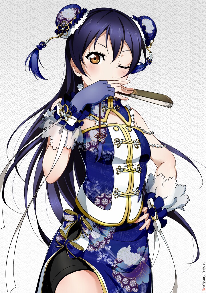 sonoda umi (love live! and 2 more) drawn by shiimai