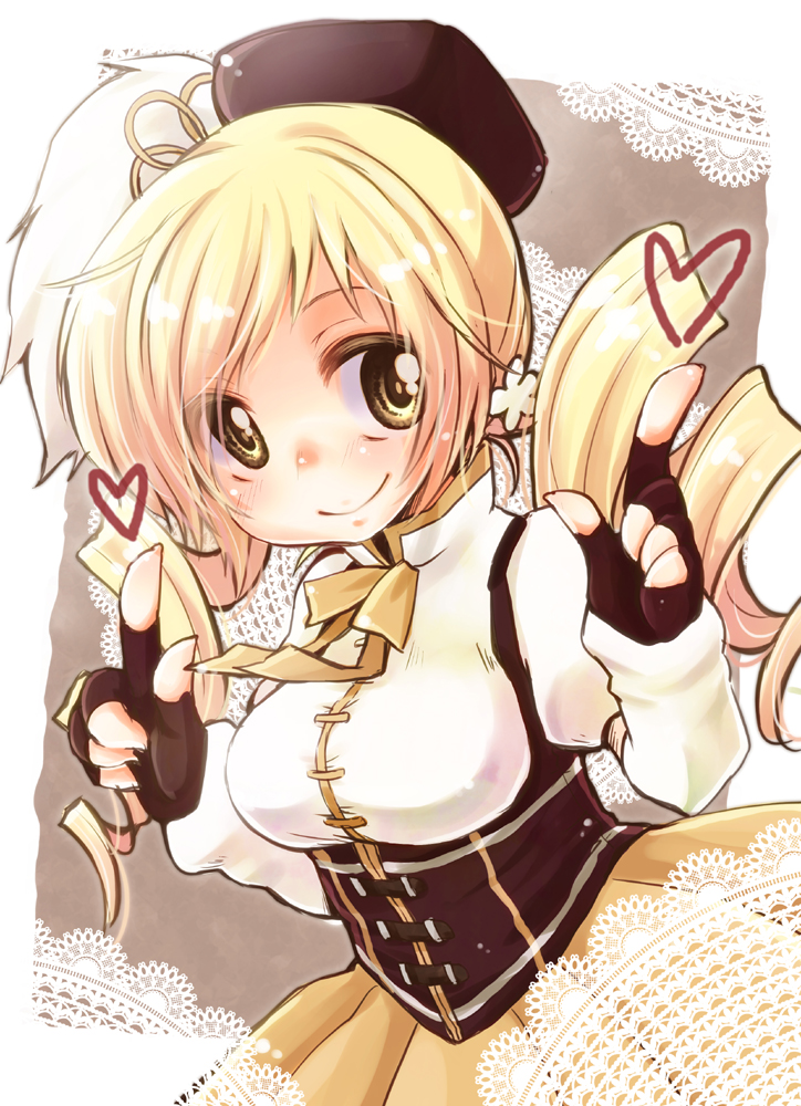 tomoe mami (mahou shoujo madoka magica) drawn by yukiu_con