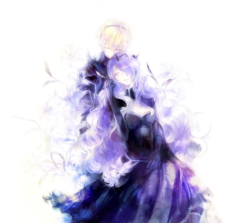 camilla and leo (fire emblem and 1 more) drawn by kuzumosu