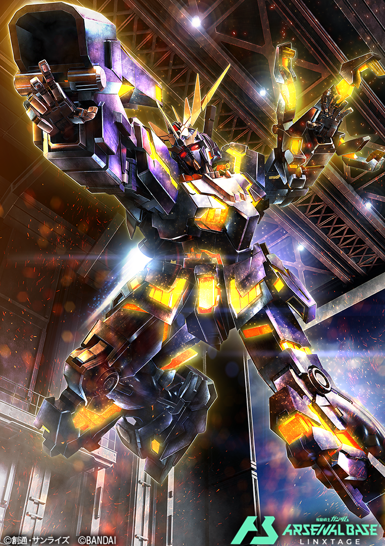 unicorn gundam banshee (gundam and 3 more) drawn by igaraigara