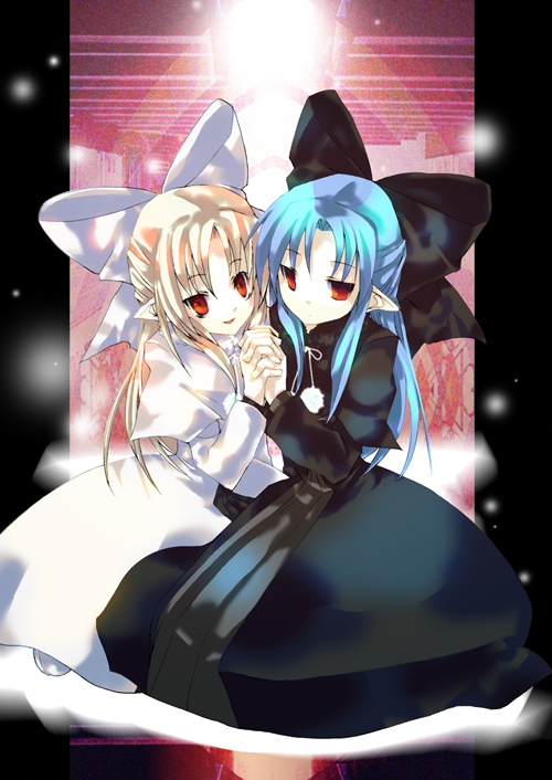 len and white len (tsukihime and 1 more)
