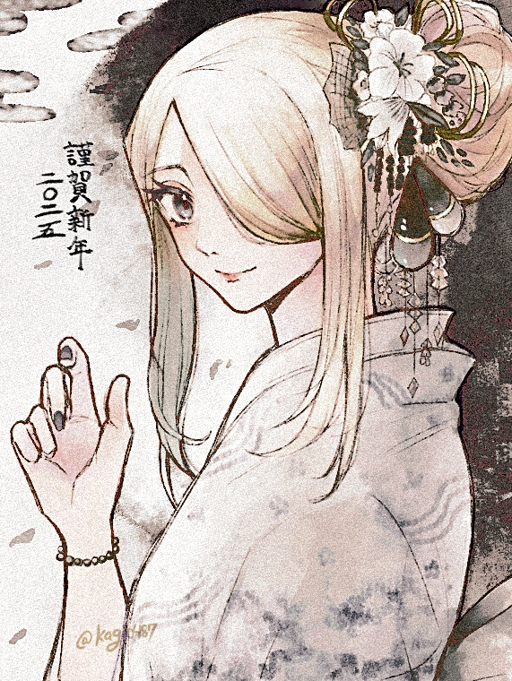 cynthia (pokemon and 1 more) drawn by kagi0487_(weiss_9610)