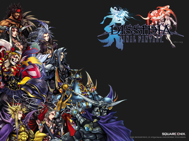 sephiroth, kuja, kefka palazzo, golbez, ultimecia, and 7 more (final fantasy and 11 more) drawn by nomura_tetsuya