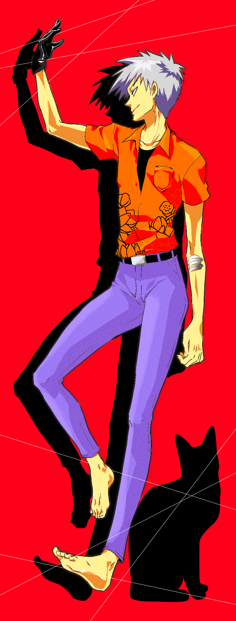 akagi shigeru (fukumoto mahjong and 1 more) drawn by kondoru