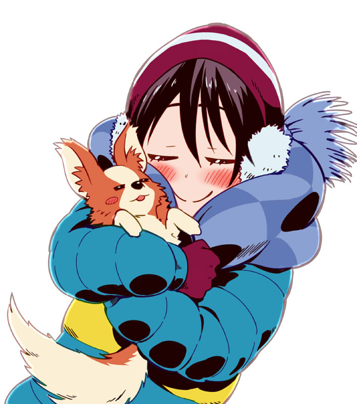 saitou ena and chikuwa (yurucamp) drawn by shiro_tou_umeshu