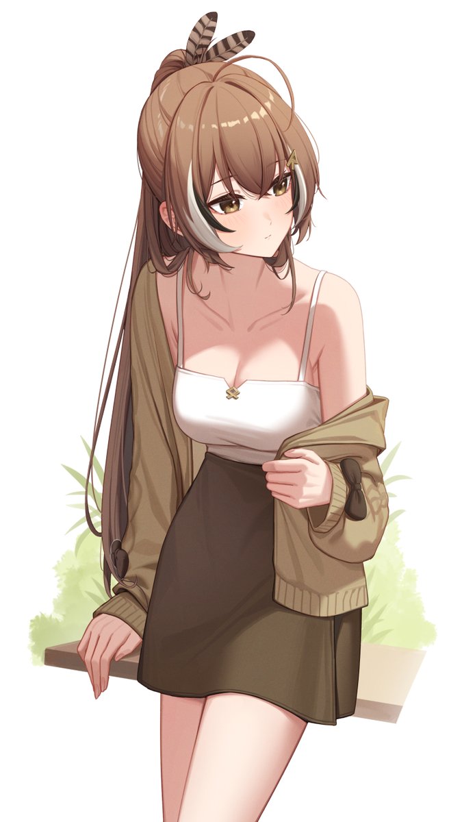 nanashi mumei (hololive and 1 more) drawn by resu_desu