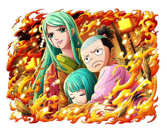 kouzuki momonosuke, kouzuki hiyori, and kouzuki toki (one piece and 1 more)