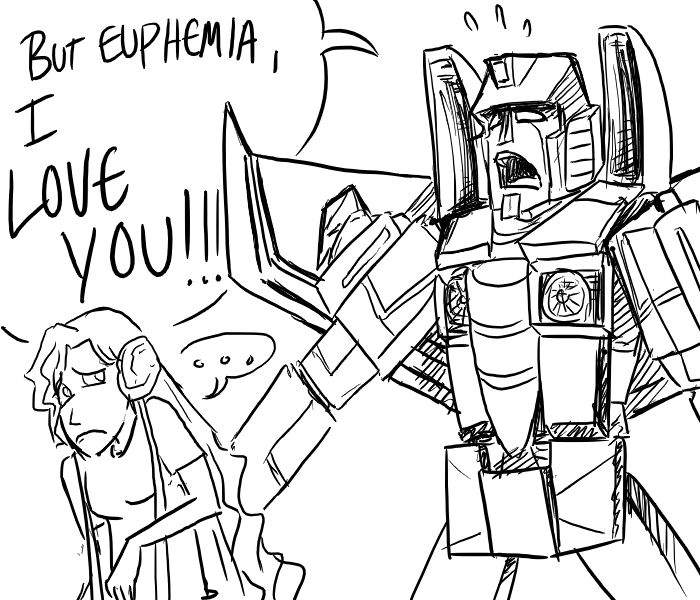euphemia li britannia and starscream (code geass and 2 more) drawn by jolta
