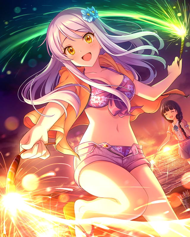 eve santaclaus and ujiie mutsumi (idolmaster and 2 more)