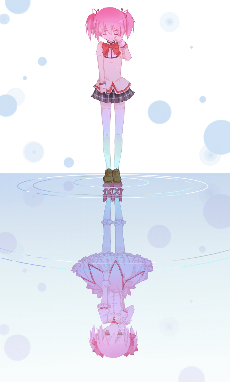 kaname madoka (mahou shoujo madoka magica) drawn by mizumizu_(phoenix)