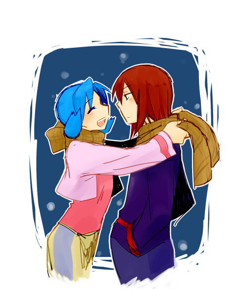 silver and kris (pokemon and 1 more) drawn by mmm73
