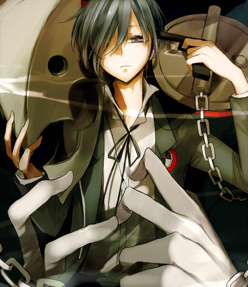 yuuki makoto and thanatos (persona and 1 more) drawn by ayatoki-1