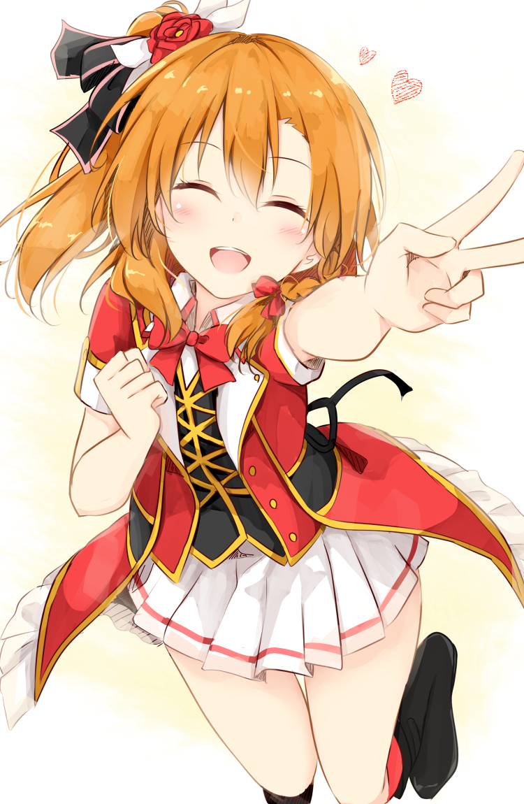 kosaka honoka (love live! and 1 more) drawn by shiina_kuro