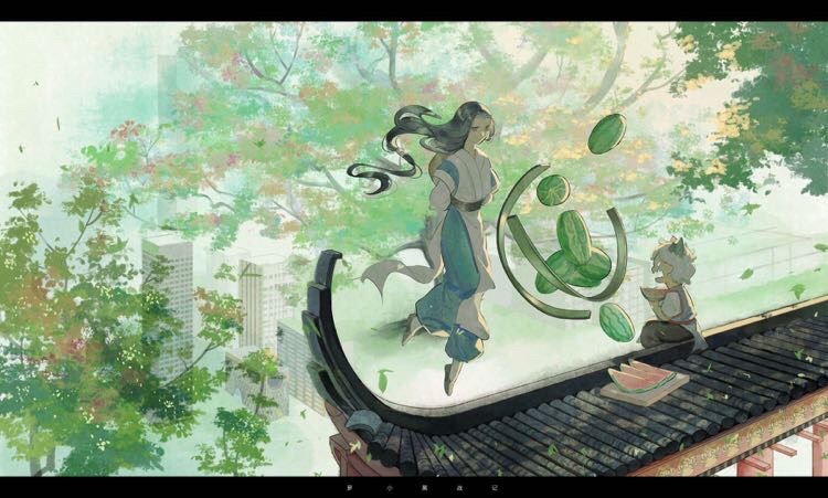 luo xiaohei and wuxian (luo xiaohei zhanji) drawn by an-tinggg