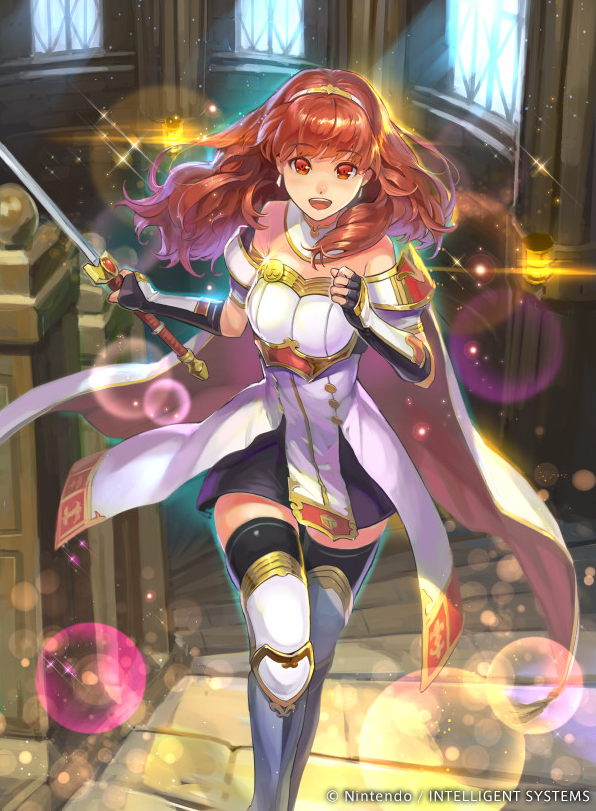 celica (fire emblem and 2 more) drawn by hmk84