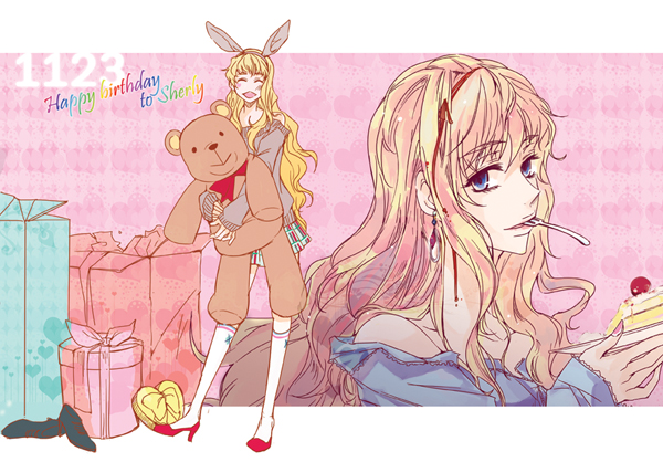 sheryl nome (macross and 1 more) drawn by rama