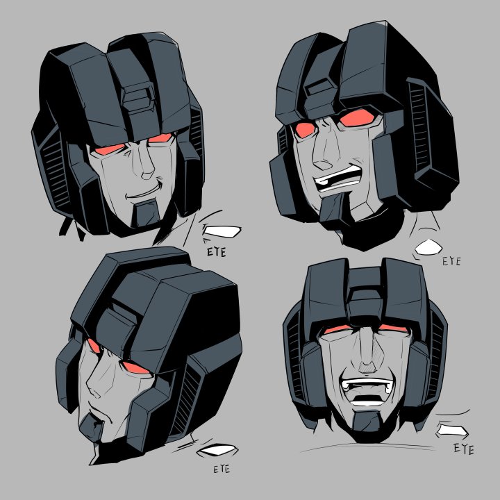 starscream, thundercracker, skywarp, and sunstorm (transformers and 1 more) drawn by kamizono_(spookyhouse)