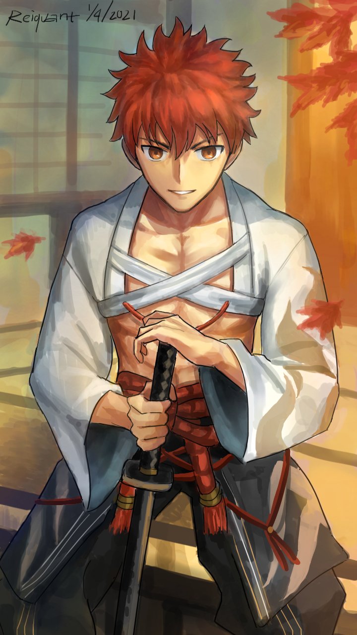 emiya shirou and senji muramasa (fate and 1 more) drawn by reiquant