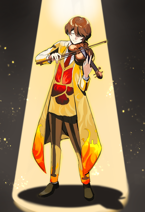 nugget and employee (project moon and 1 more) drawn by medu_(rubish)