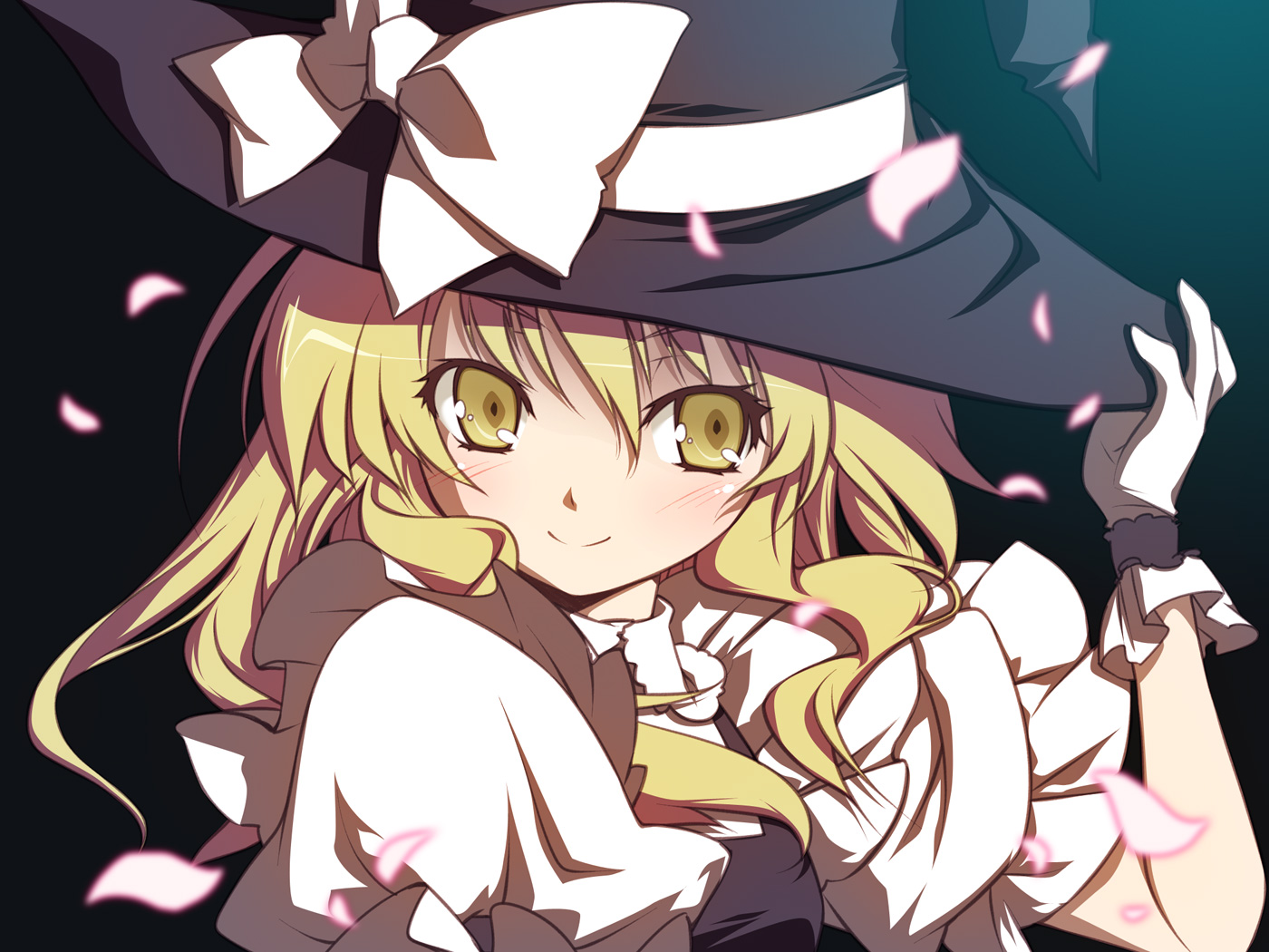 Kirisame Marisa Touhou Drawn By Binzoko Megane San Inch Danbooru