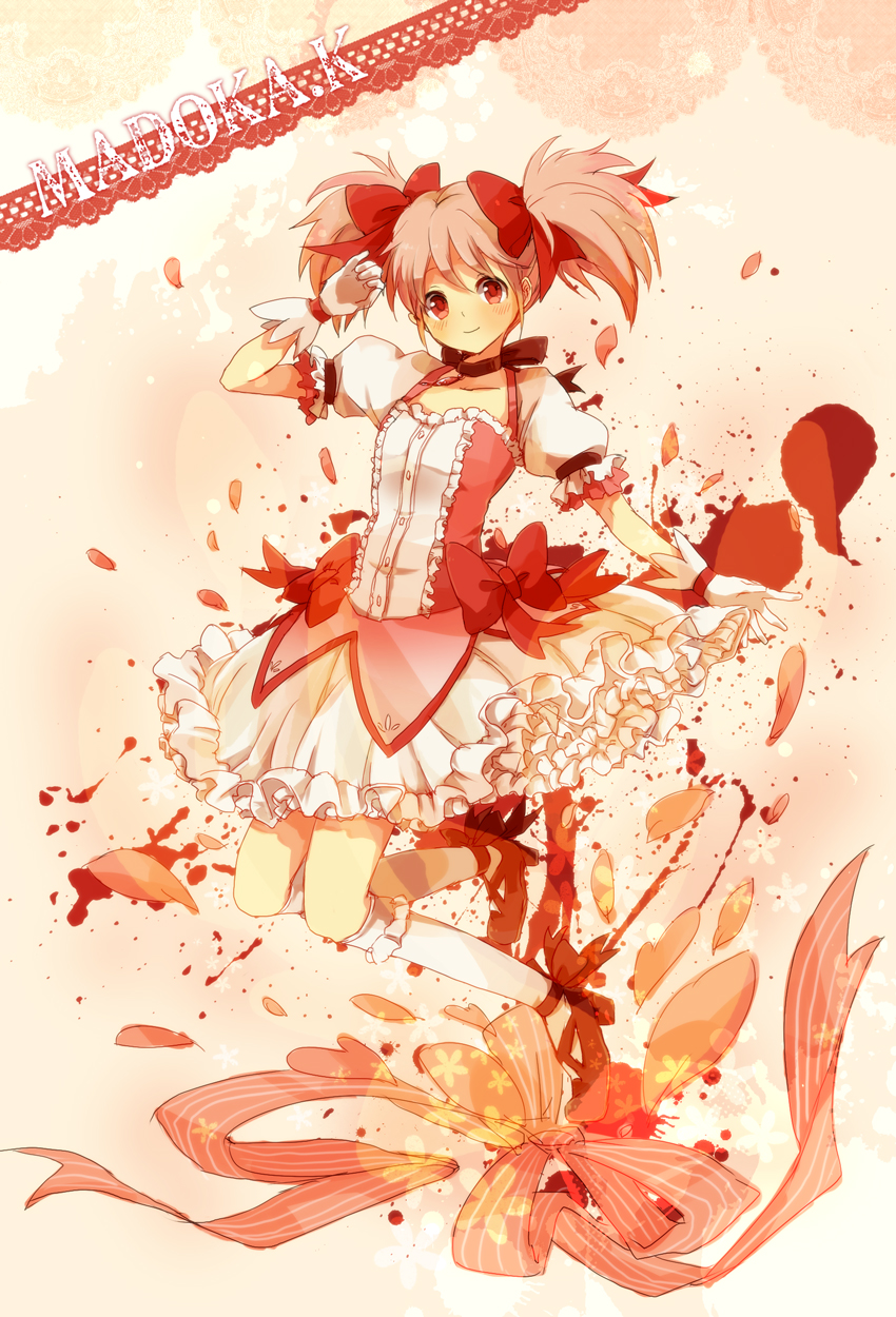 kaname madoka (mahou shoujo madoka magica) drawn by yy888s