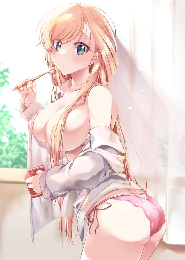 rinna milford (original and 1 more) drawn by araragi_ayune
