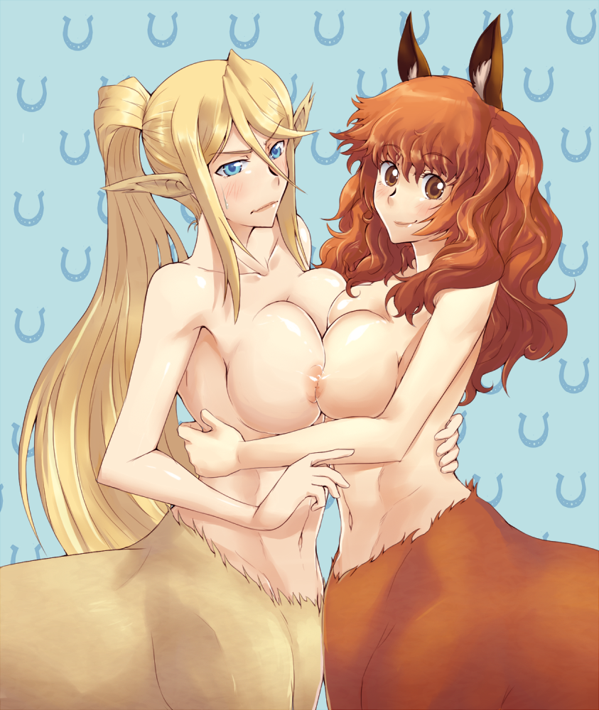centorea shianus and kimihara himeno (monster musume no iru nichijou and 1 more) drawn by cyzir_visheen