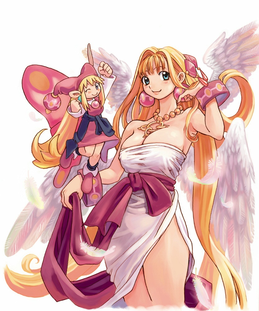 kururu and cherie espoir (marl kingdom and 1 more) drawn by ryoji_(nomura_ryouji)