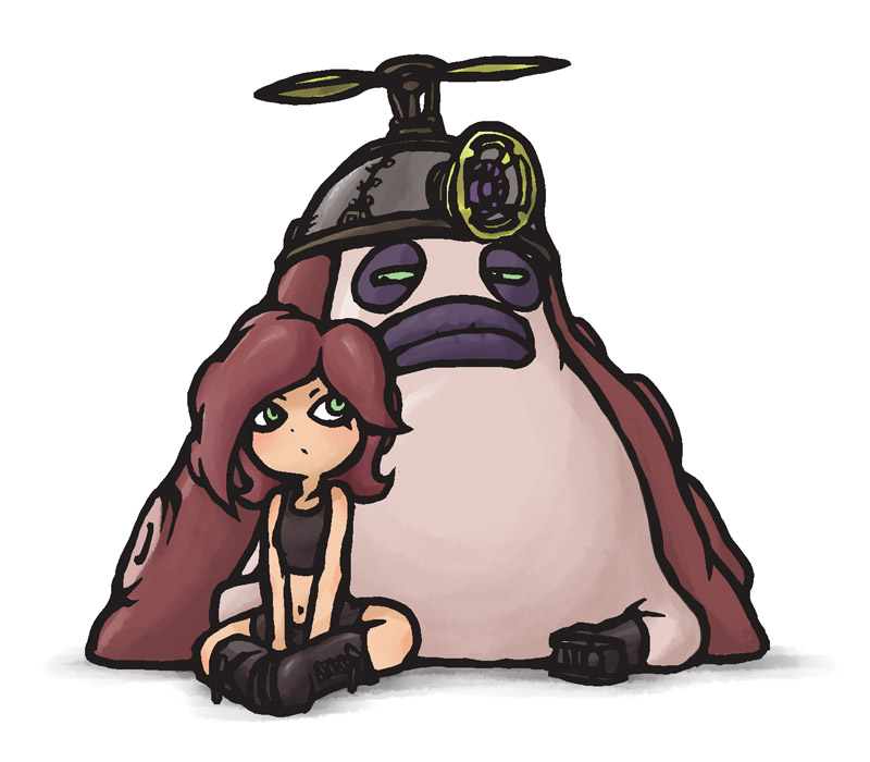 octoling player character, takozonesu, and octobomber (splatoon and 1 more) drawn by aozakana_zabaano