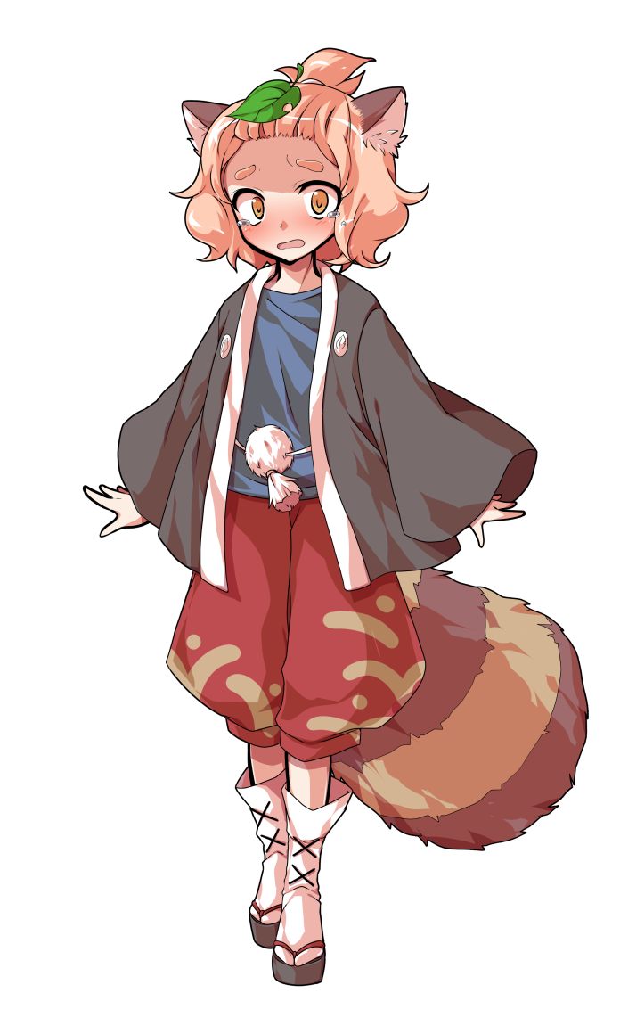 tanuki mob and topknot tanuki (touhou) drawn by dairi