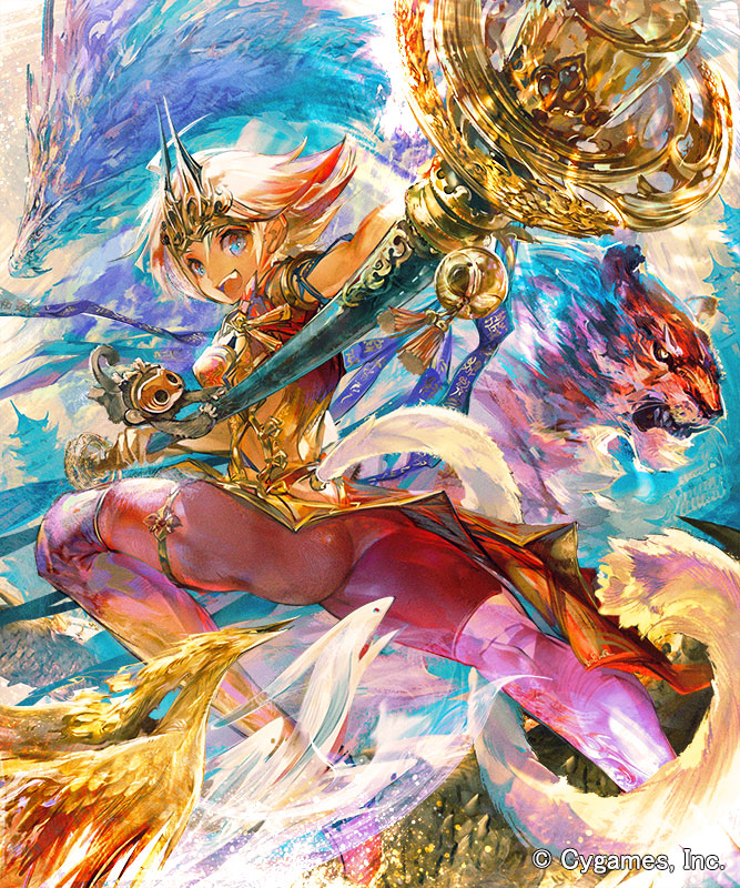 sun wukong (shingeki no bahamut and 2 more) drawn by nejita