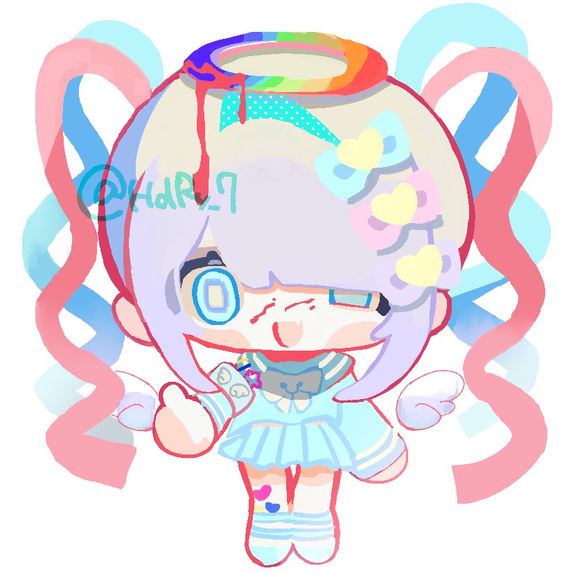 chouzetsusaikawa tenshi-chan (needy girl overdose) drawn by naishukketsukata