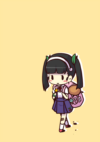 hachikuji mayoi (monogatari and 1 more) drawn by kouji_(campus_life)