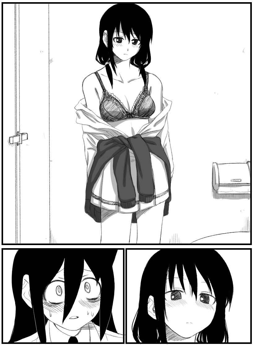 kuroki tomoko and tamura yuri (watashi ga motenai no wa dou kangaetemo omaera ga warui!) drawn by ruo_(tariki_hongan)