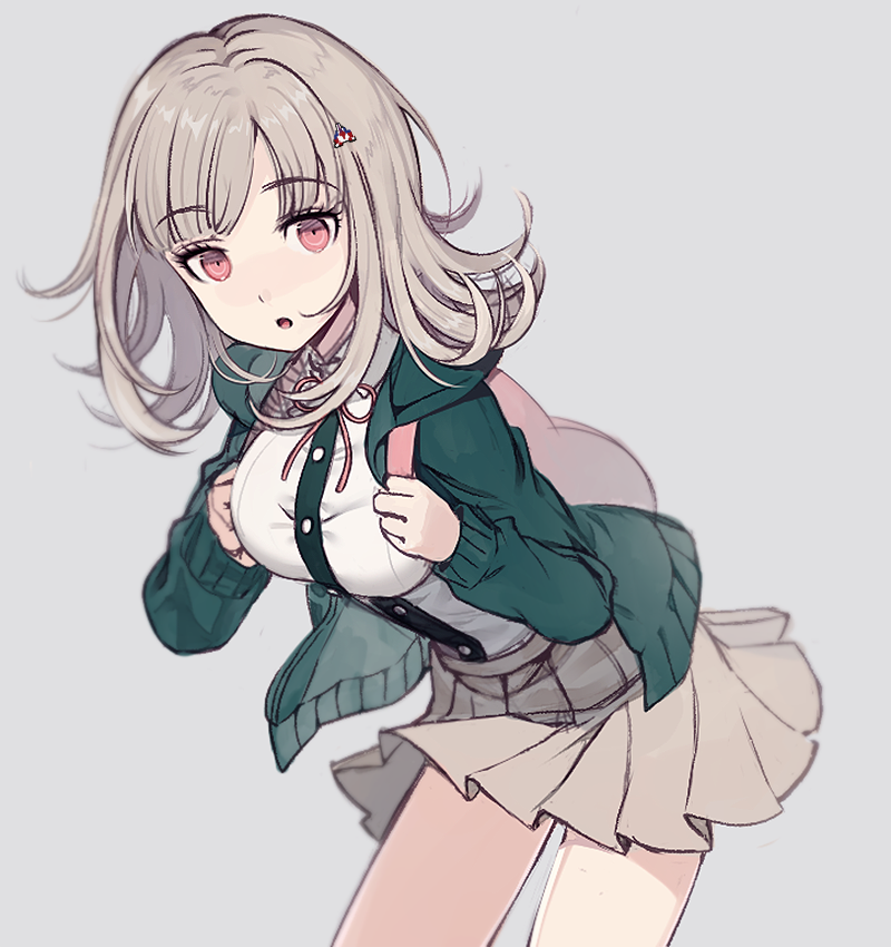 nanami chiaki (danganronpa and 2 more) drawn by chagoon