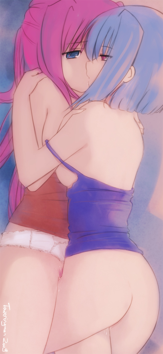 chouun and ryuubi (koihime musou and 1 more) drawn by toweringman