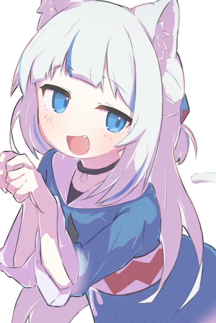 gawr gura (hololive and 1 more) drawn by inaririn