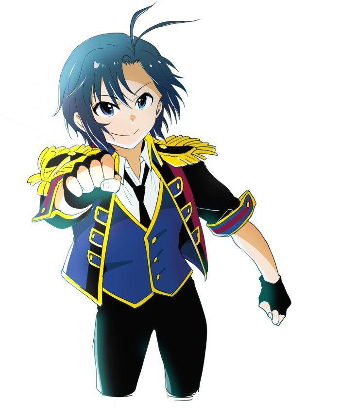 kikuchi makoto (idolmaster and 1 more) drawn by cornpotage00