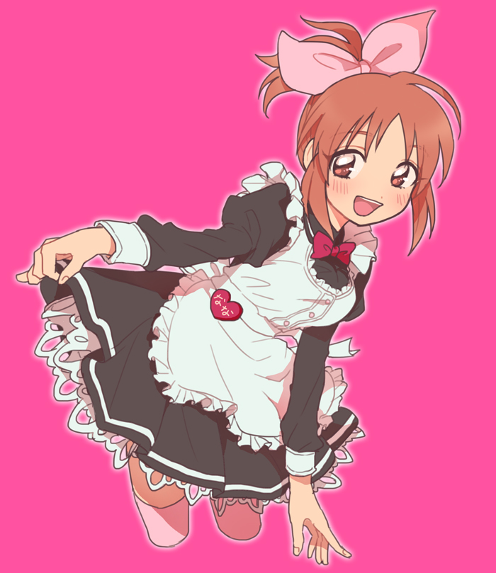 abe nana (idolmaster and 1 more) drawn by discowars
