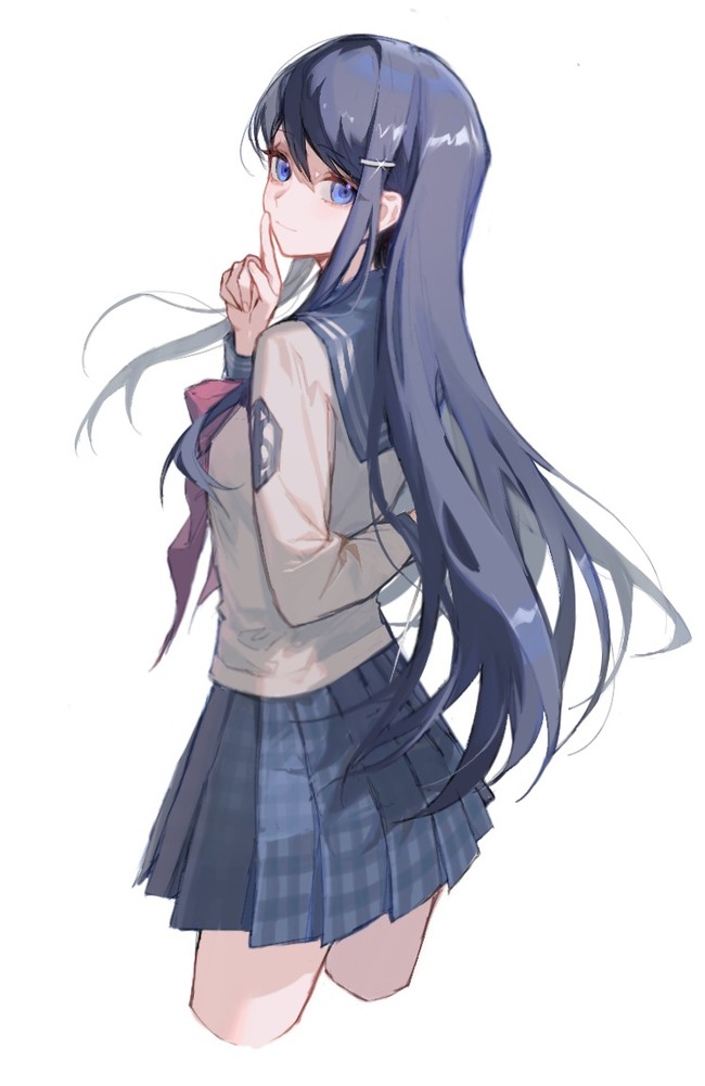 maizono sayaka (danganronpa and 1 more) drawn by snowcake47
