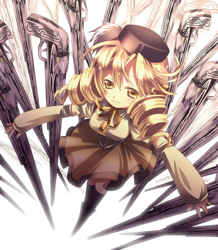 tomoe mami (fate and 2 more) drawn by yyukke