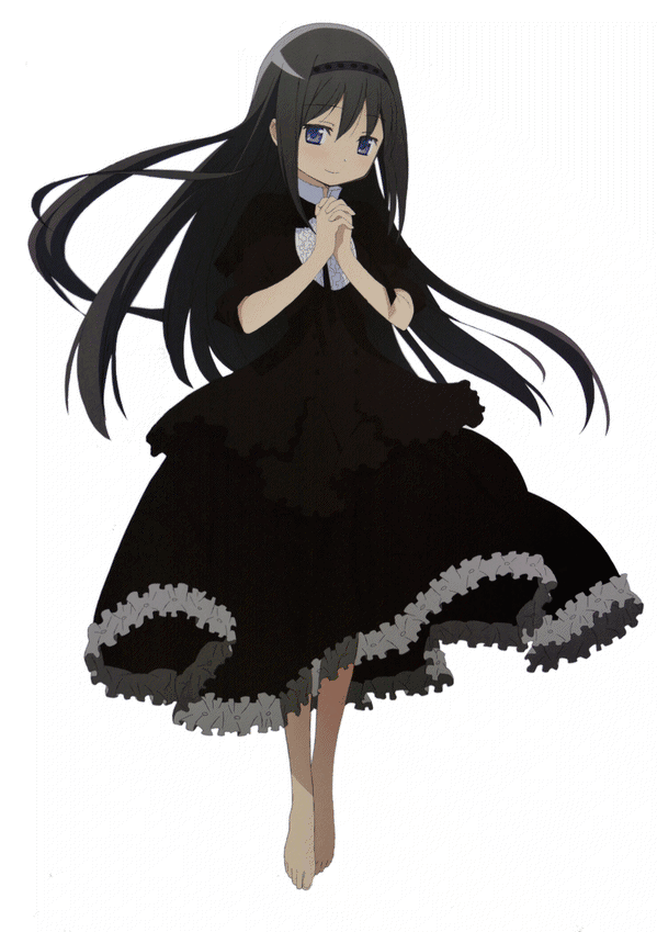 akemi homura (mahou shoujo madoka magica and 1 more)