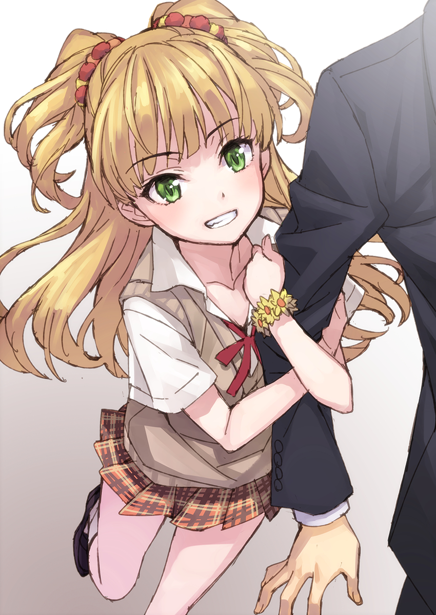 jougasaki rika (idolmaster and 1 more) drawn by matsuryuu
