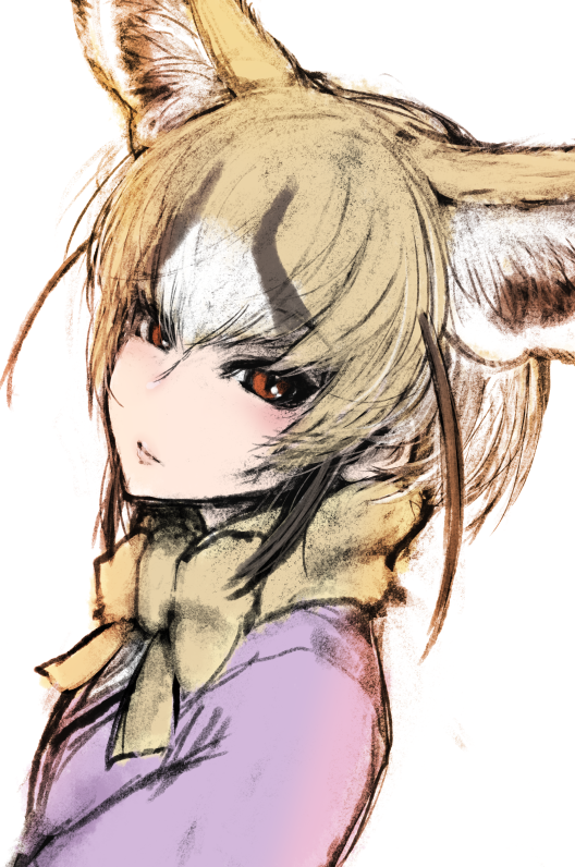 rueppell's fox (kemono friends and 1 more) drawn by ise_(0425)