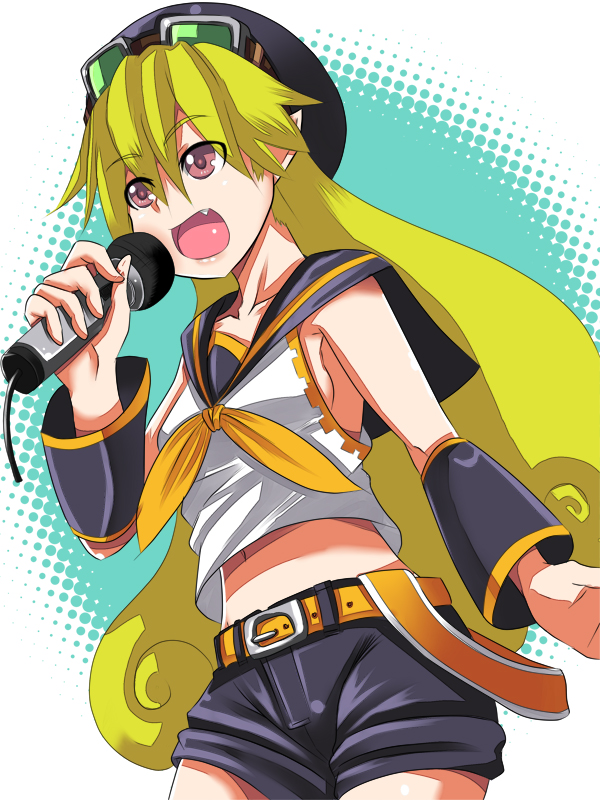 kagamine rin and marivel armitage (vocaloid and 2 more) drawn by johnny_funamushi