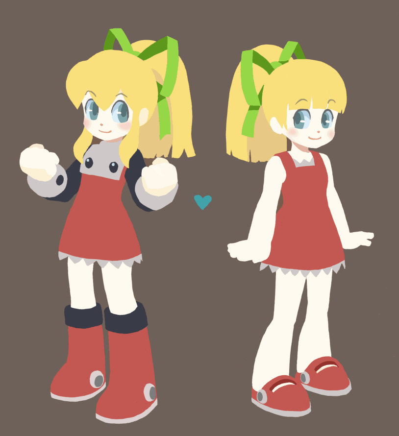 roll (mega man) drawn by coramune