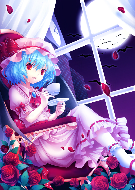 remilia scarlet (touhou) drawn by mao_a_mi_mi