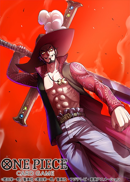 dracule mihawk (one piece and 1 more) drawn by kuroda_asaki